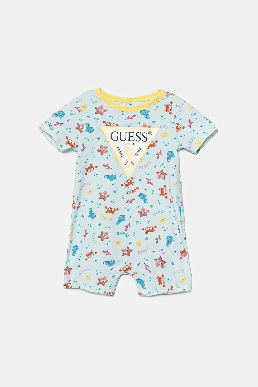 GUESS Бебешки къс гащеризон