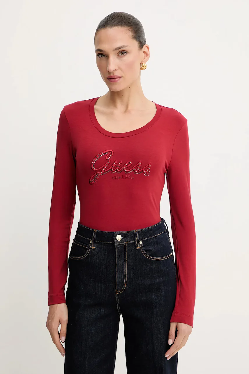 GUESS Блуза с дълги ръкави