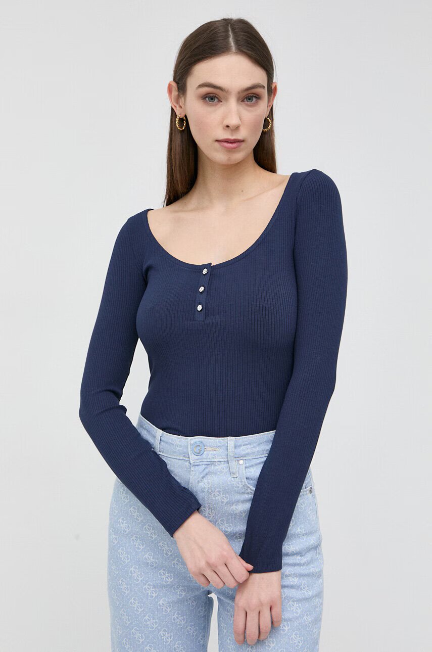 GUESS Блуза с дълги ръкави KARLEE
