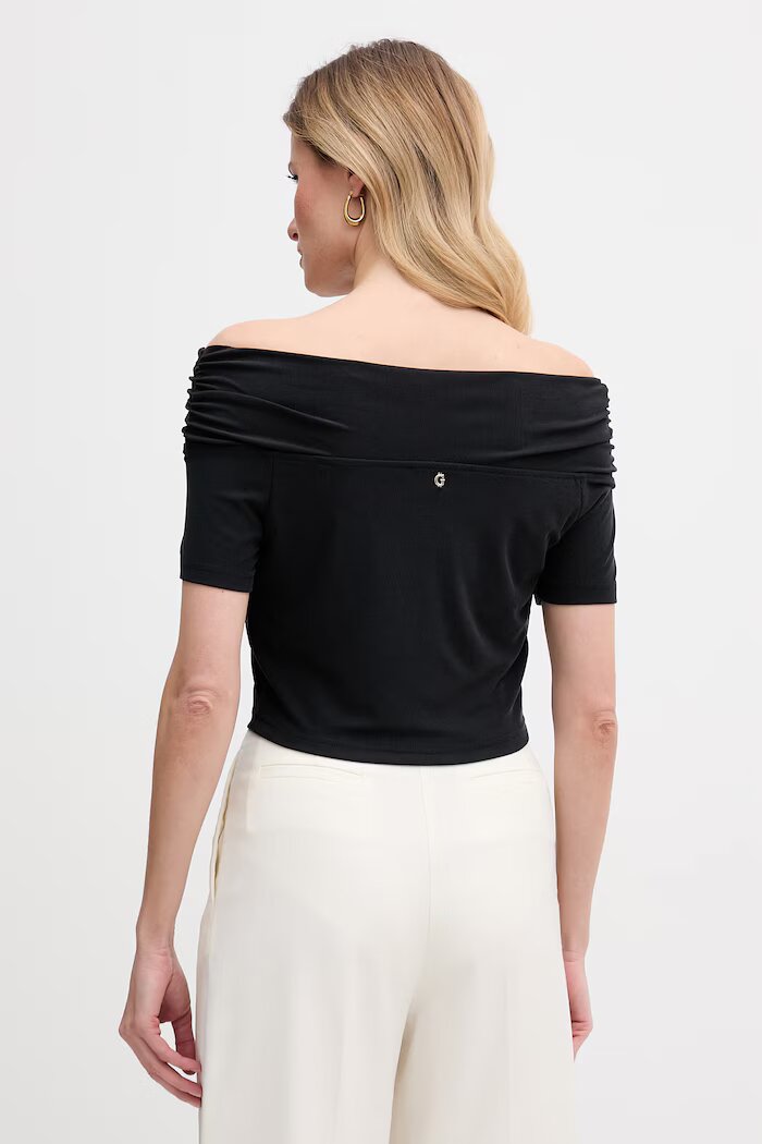 GUESS Блуза женска с модал BRIGITTE черна W6GP12 K2935