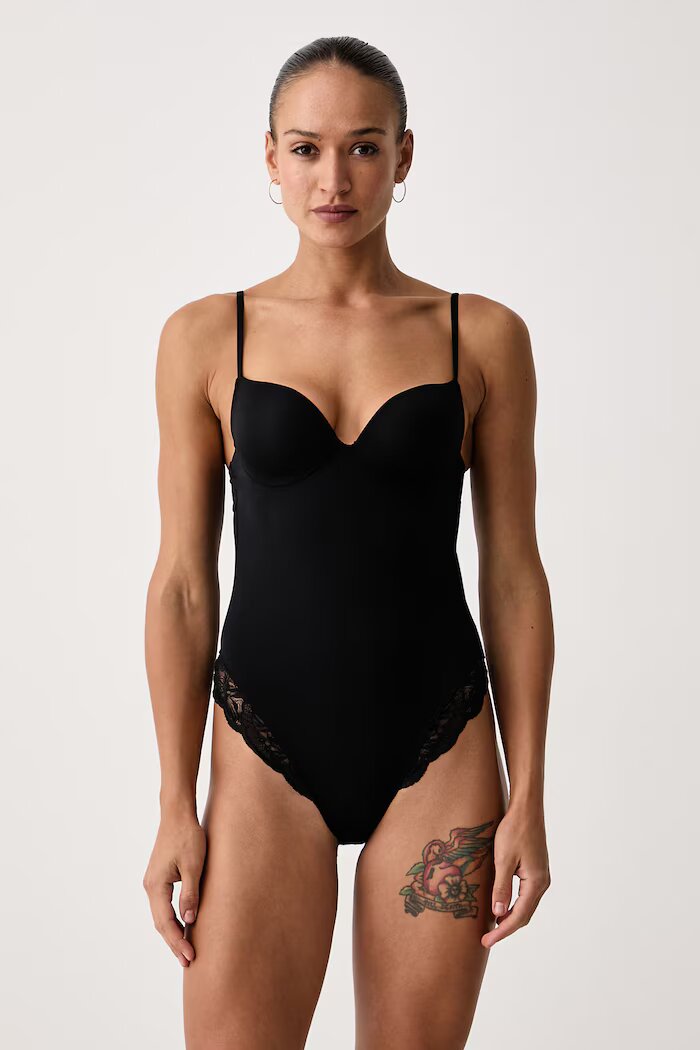 GUESS боди дамско SELENA черно O6BM16 K5071