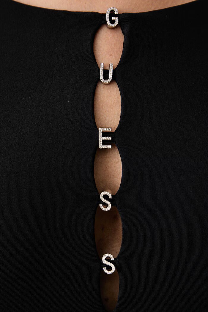 GUESS боди дамско ZANITA черно W6BP21 K6256