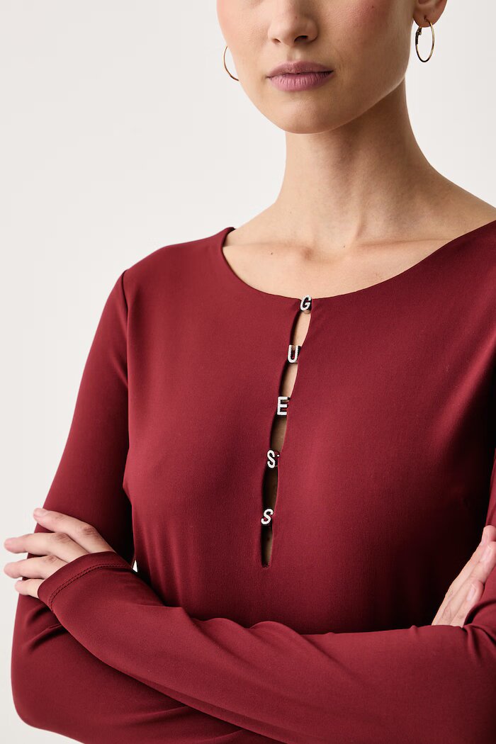 GUESS боди дамско ZANITA червено W6BP21 K6256