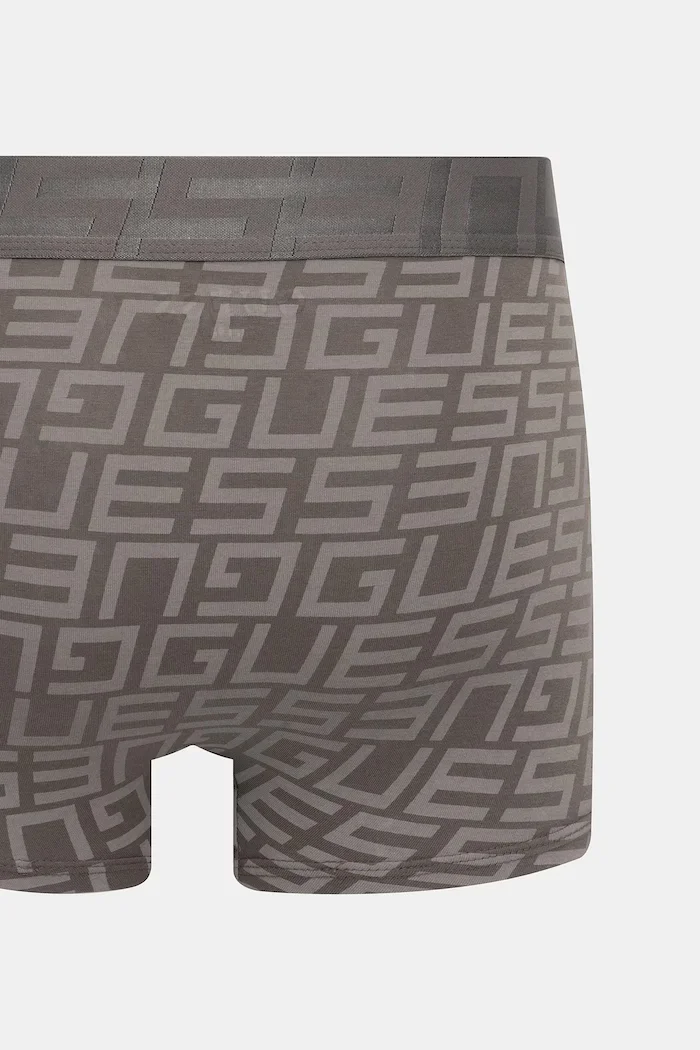 GUESS Боксерки (3 чифта) мъжки в черно U4RG01 K6YW0