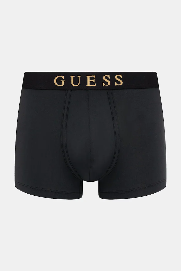 GUESS Боксерки (3 чифта) в черно U5BG70 K0410