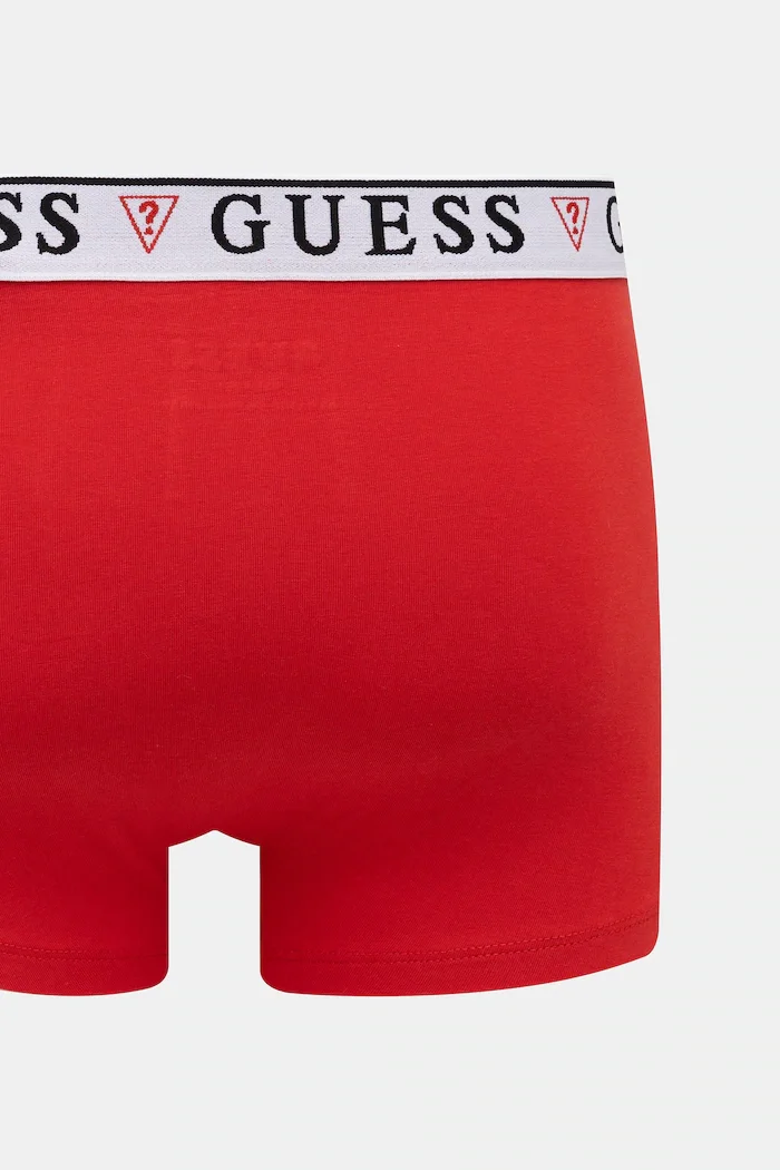 GUESS Боксерки BRIAN (3 чифта) мъжки в черно U97G01 KCD31