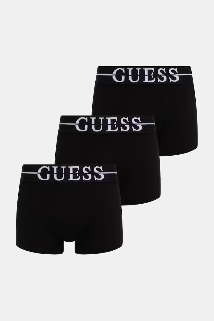 GUESS Боксерки JOE (3 броя) в черно U6GG00 K6YW1