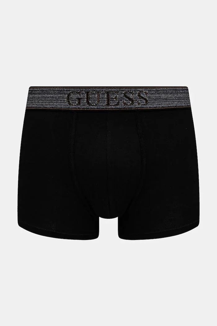 GUESS Боксерки JOE (3 чифта) в черно U4RG33 K6YW0