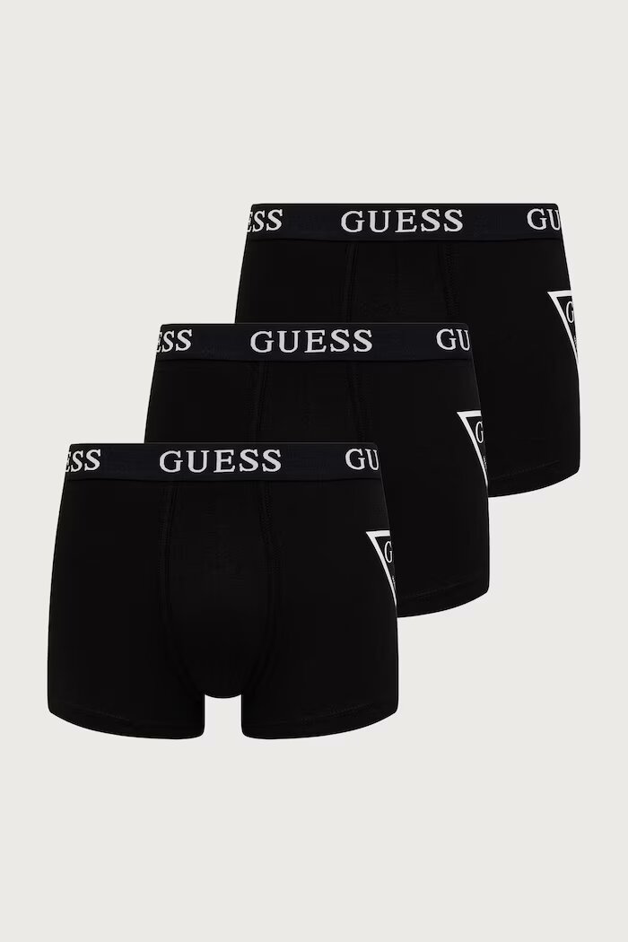 GUESS боксерки мъжки с памук 3 броя черни U6BG03 K5365