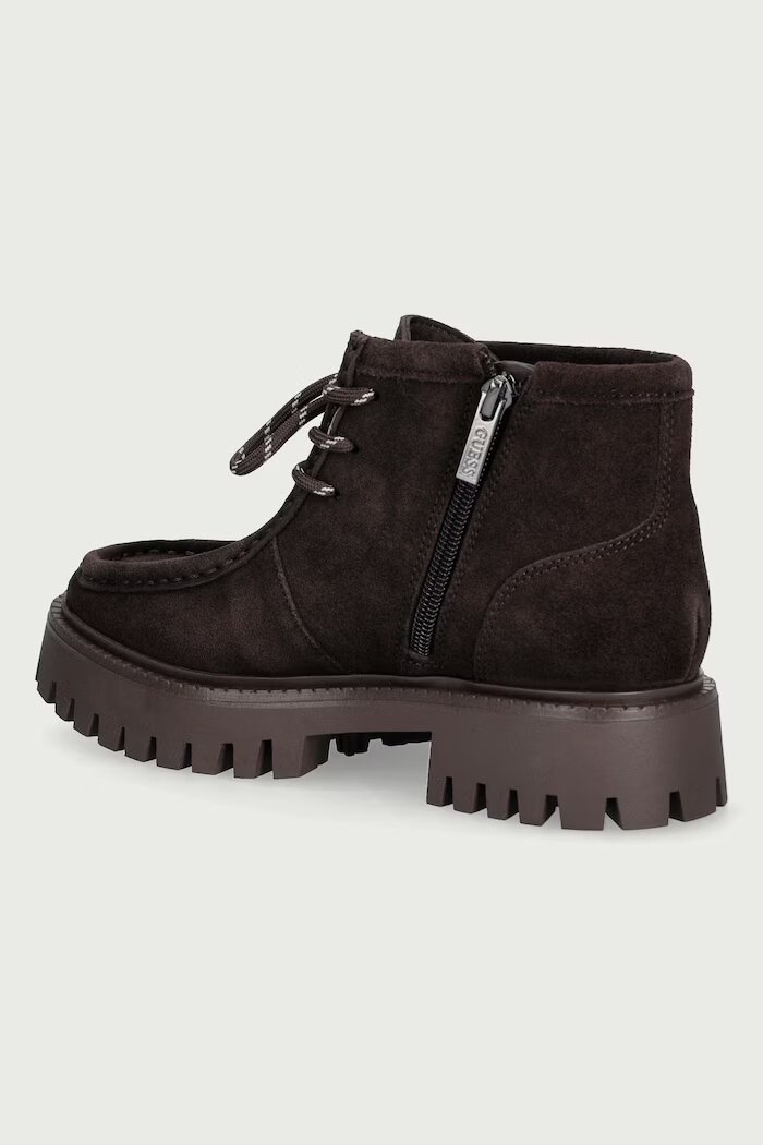 GUESS боти дамски от велур FARDINA кафяви FLFMAA SUE10