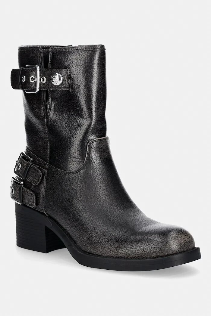 GUESS боти с нисък ток дамски MATWELL2 черни FLTM2W ELE10