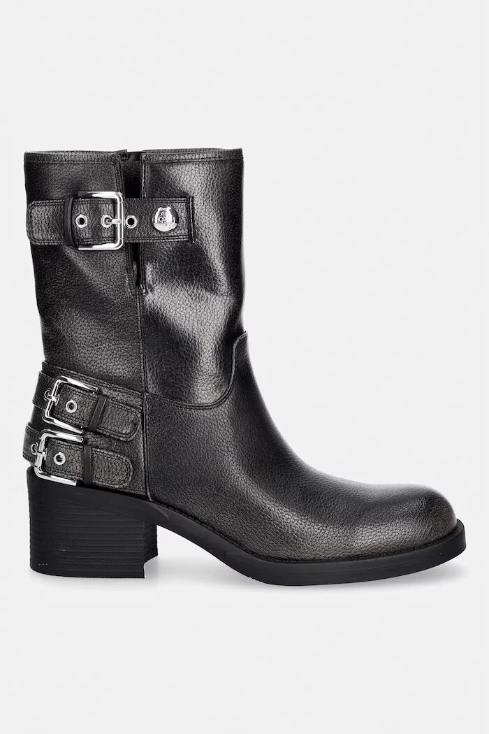 GUESS боти с нисък ток дамски MATWELL2 черни FLTM2W ELE10