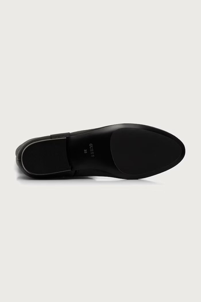 GUESS ботуши под коляното дамски ELLIANA черни FLFANA ELE11