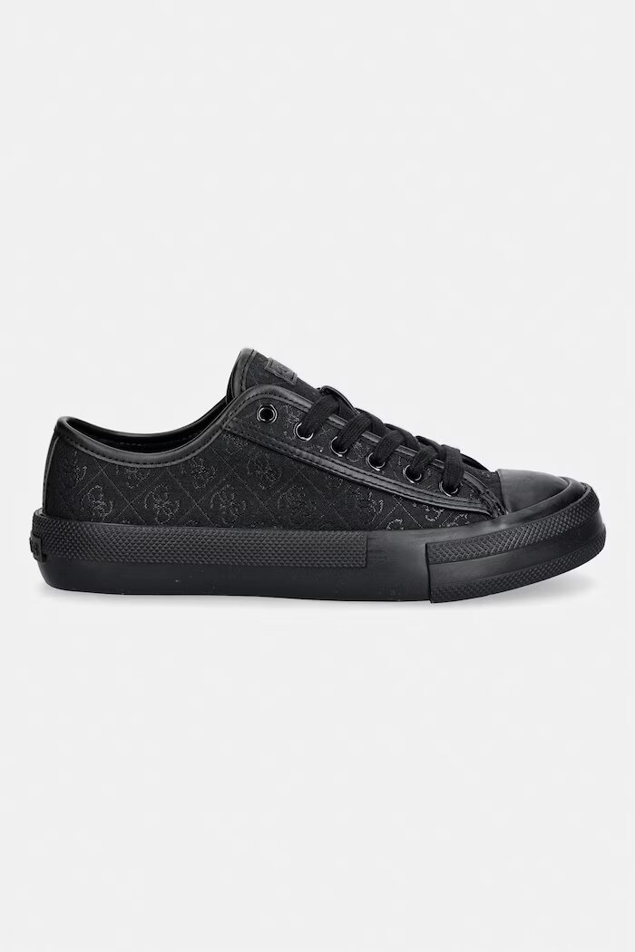 GUESS CAREY2 ниски кецове дамски черни ниски FLJCR2 FAL12