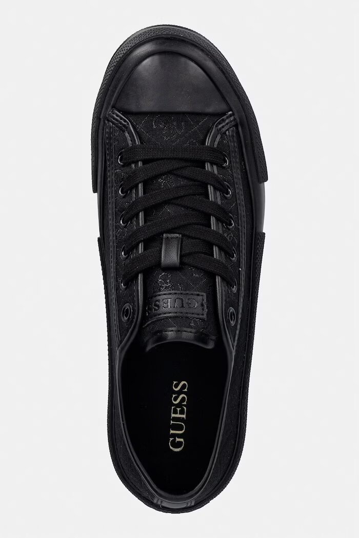 GUESS CAREY2 ниски кецове дамски черни ниски FLJCR2 FAL12