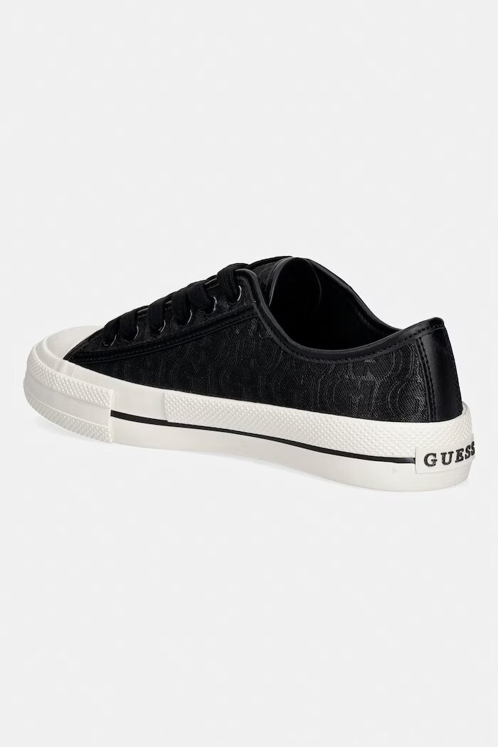 GUESS CAREY3 ниски кецове дамски черни ниски FLTC3Y FAL12