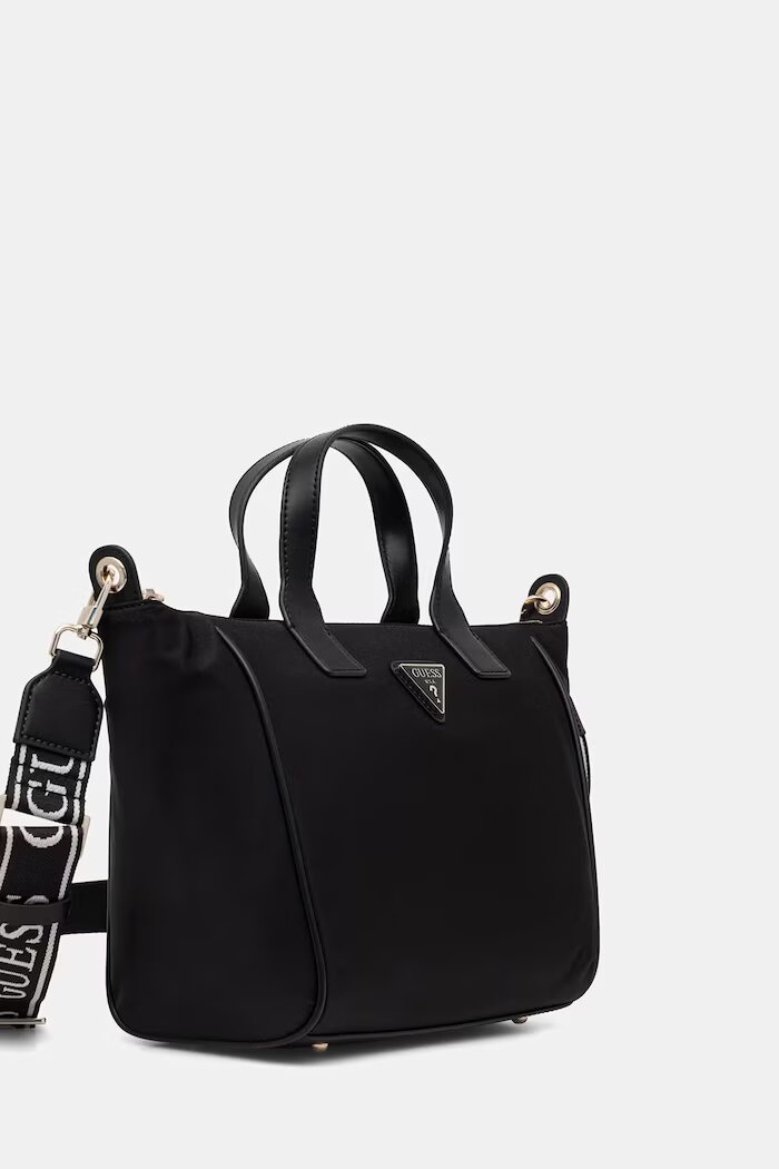 GUESS чанта crossbody дамска FOLLIE черна TWNN96 76019