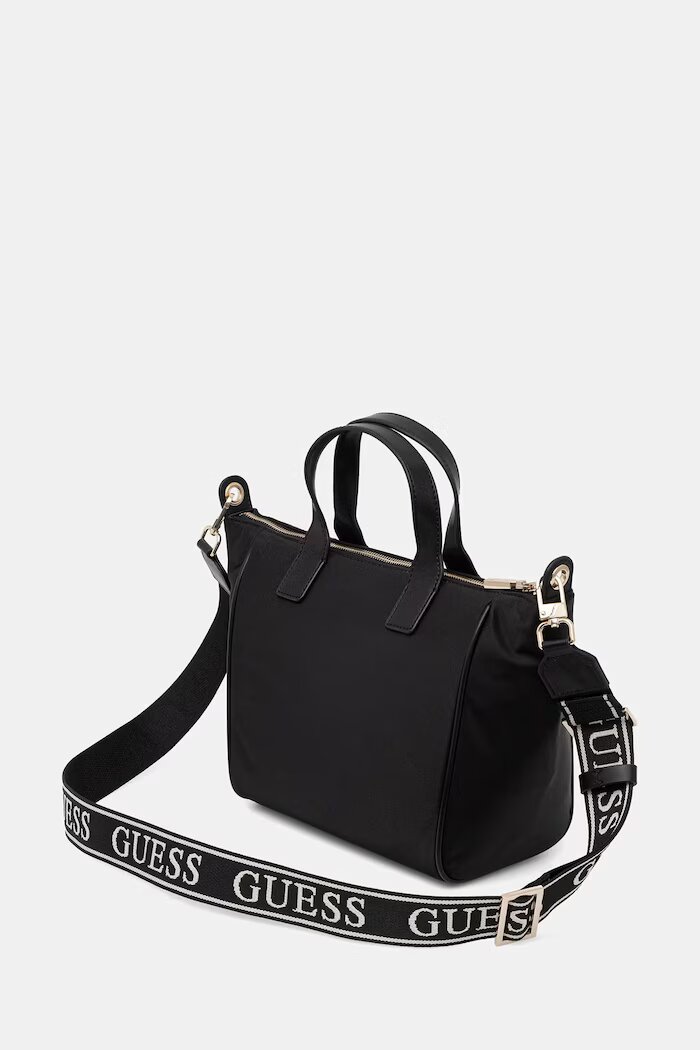 GUESS чанта crossbody дамска FOLLIE черна TWNN96 76019