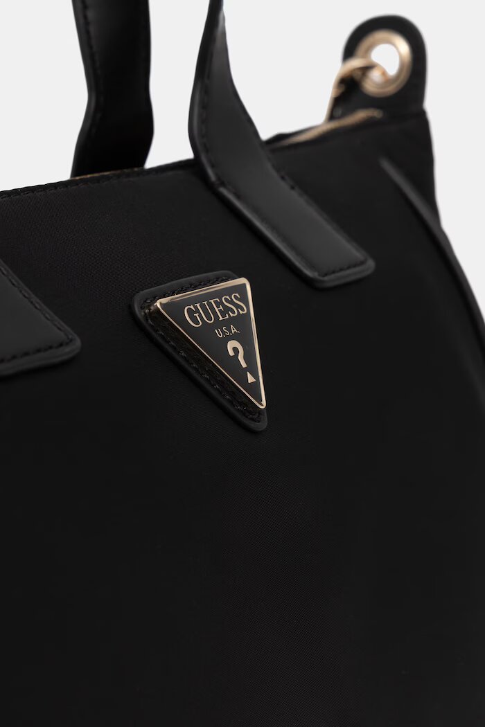 GUESS чанта crossbody дамска FOLLIE черна TWNN96 76019