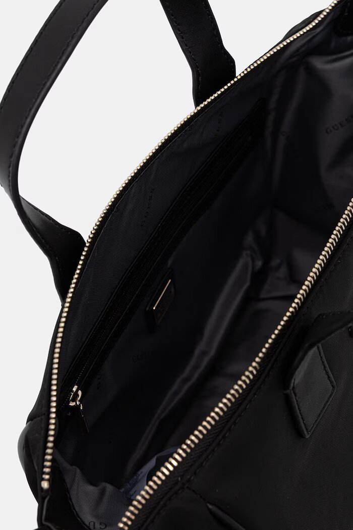 GUESS чанта crossbody дамска FOLLIE черна TWNN96 76019