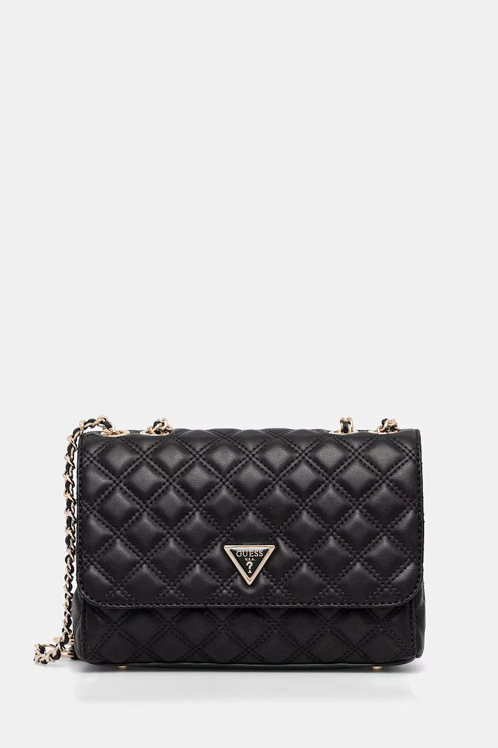GUESS чанта crossbody дамска GIULLY черна HWQG96 73200