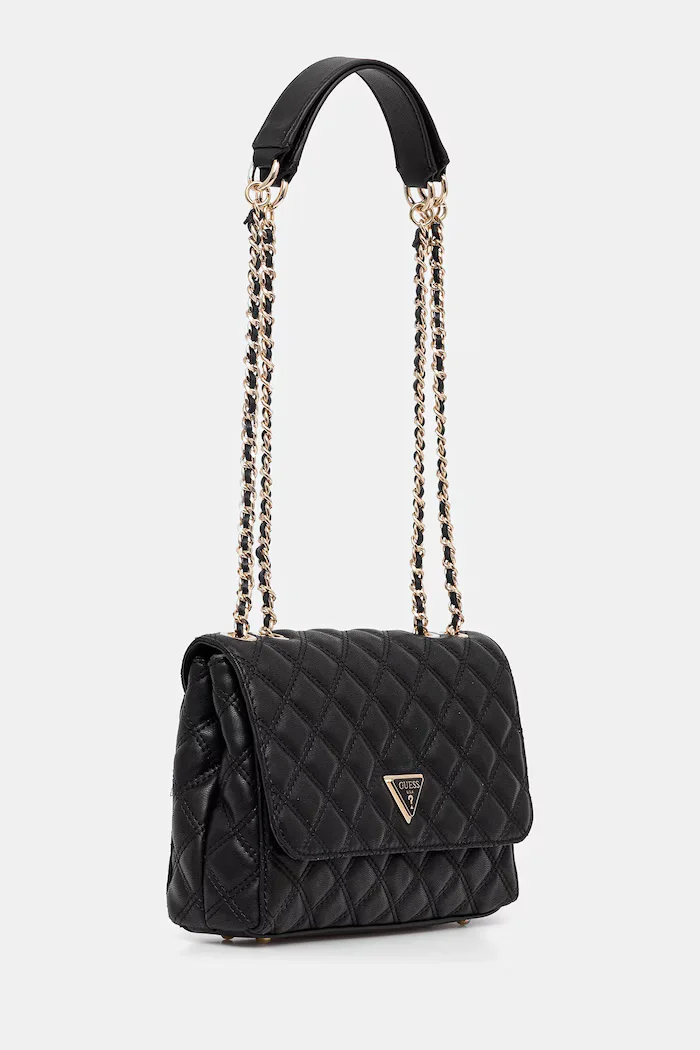 GUESS чанта crossbody дамска GIULLY черна HWQG96 73200
