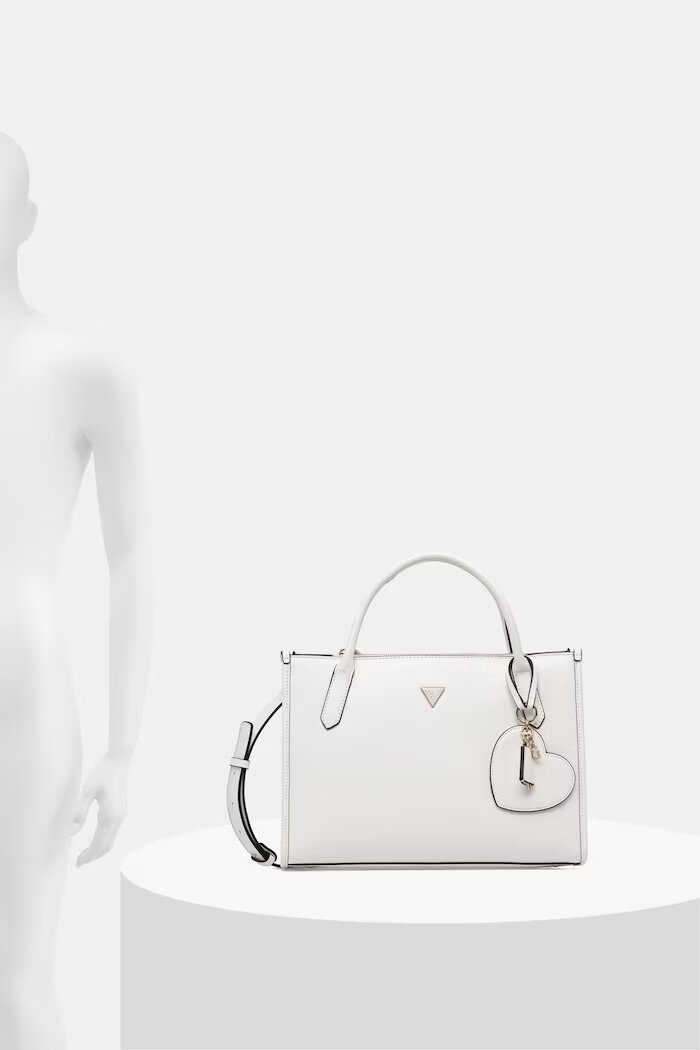 GUESS чанта crossbody дамска ISOBEL бежова HWBG99 32220