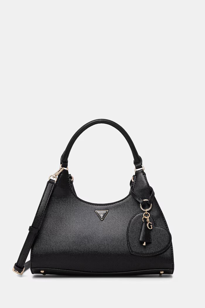 GUESS чанта crossbody дамска ISOBEL черна HWBG99 32060
