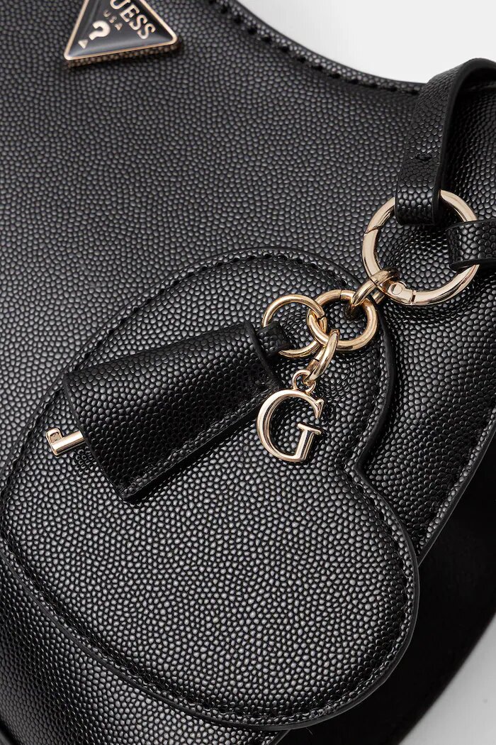 GUESS чанта crossbody дамска ISOBEL черна HWBG99 32060