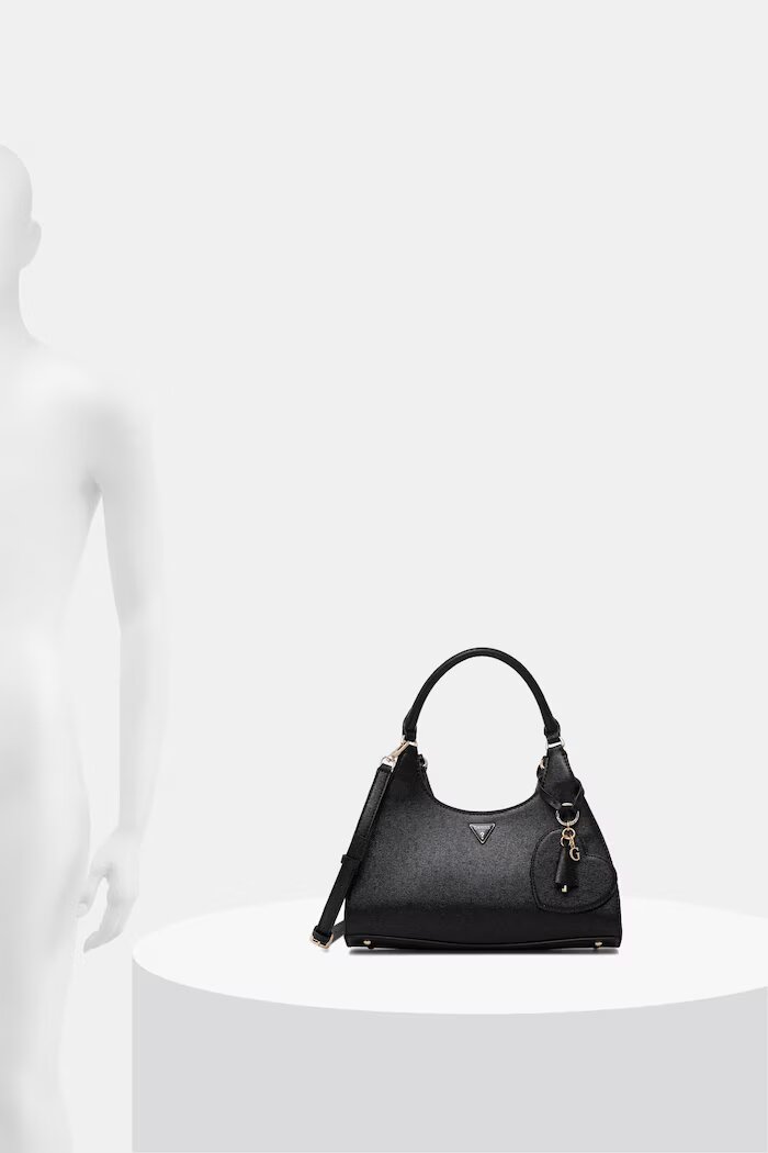 GUESS чанта crossbody дамска ISOBEL черна HWBG99 32060