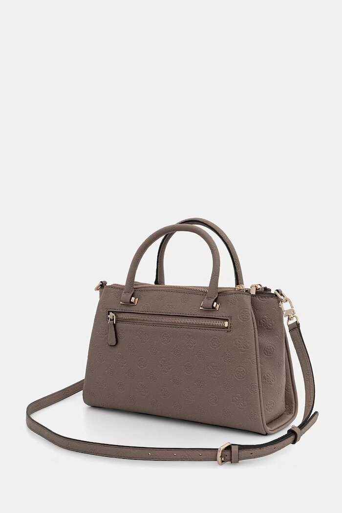 GUESS чанта crossbody дамска от имитация на кожа ANISE бежова HWPD99 16060