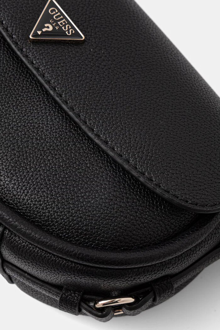 GUESS чанта crossbody дамска от имитация на кожа DANYA черна HWBG99 18190
