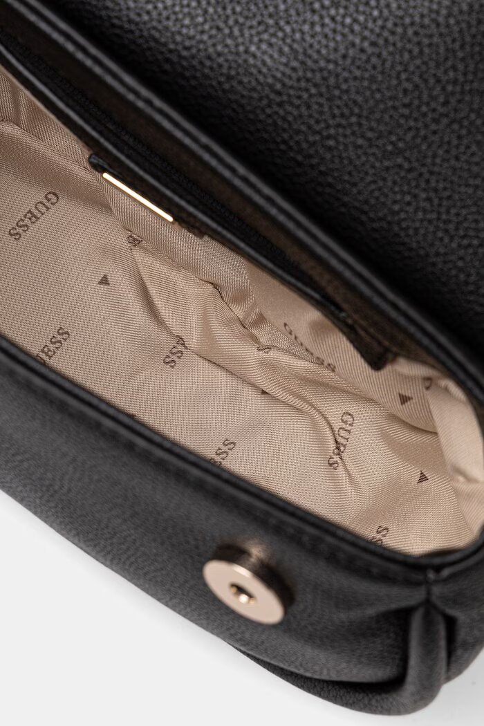 GUESS чанта crossbody дамска от имитация на кожа DANYA черна HWBG99 18190
