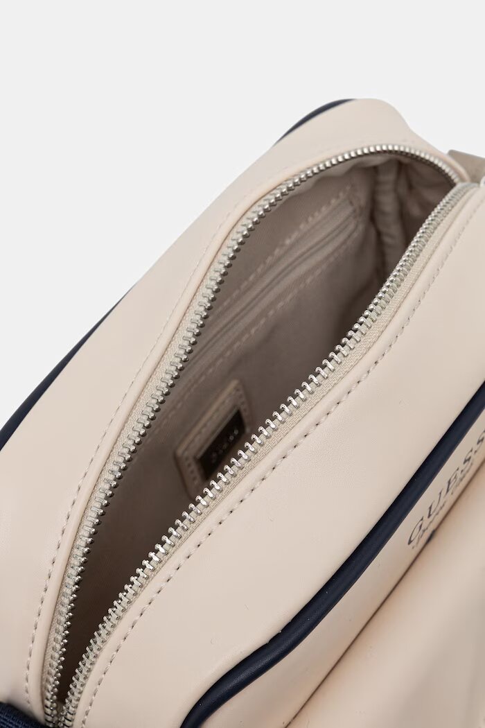 GUESS чанта crossbody дамска от имитация на кожа HOSHI бежова V6YZ04 W3009