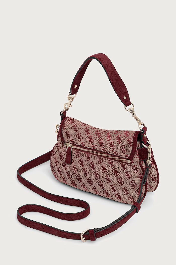 GUESS чанта crossbody дамска SAMANTHA бордо HWJG23 13190