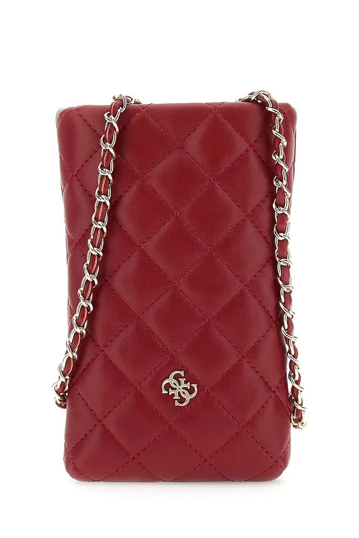GUESS чанта crossbody за деца от имитация на кожа бордо J6BZ02 W3953