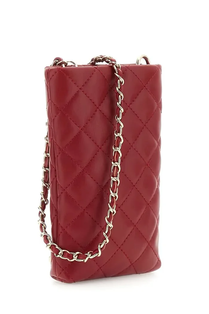GUESS чанта crossbody за деца от имитация на кожа бордо J6BZ02 W3953
