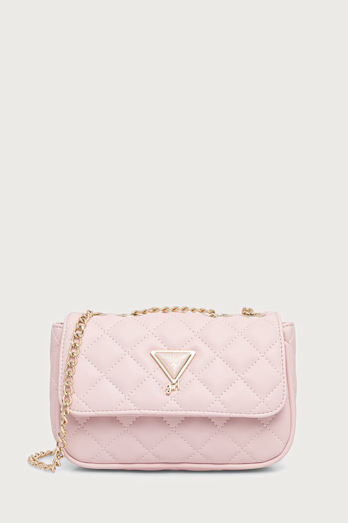 GUESS чанта crossbody за деца от имитация на кожа розова J5YZ17 WGT10
