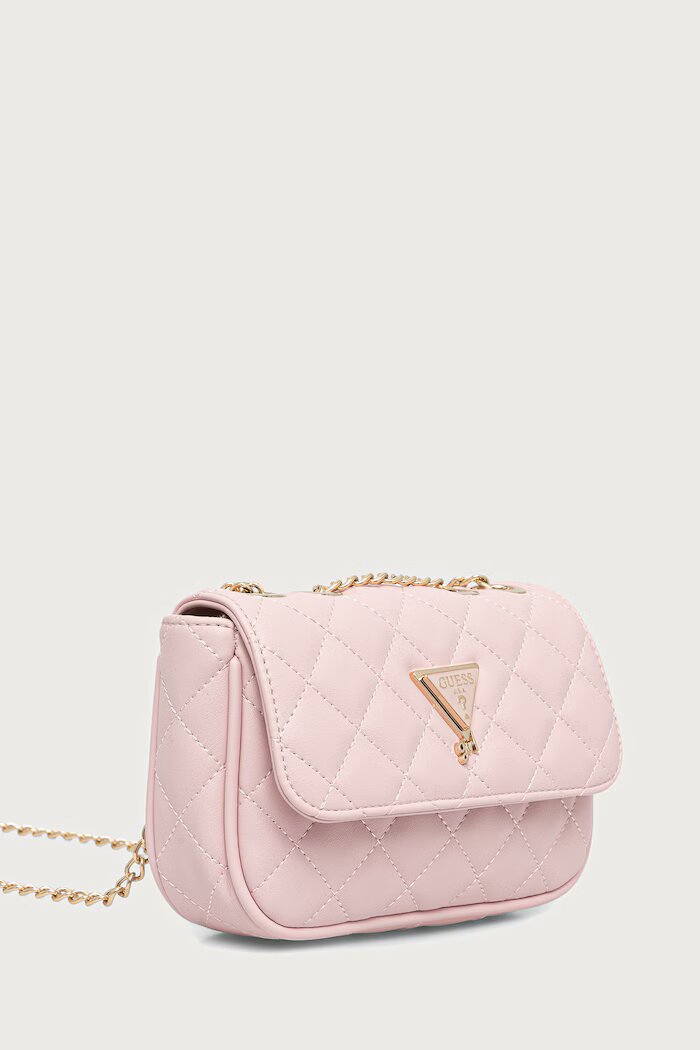 GUESS чанта crossbody за деца от имитация на кожа розова J5YZ17 WGT10