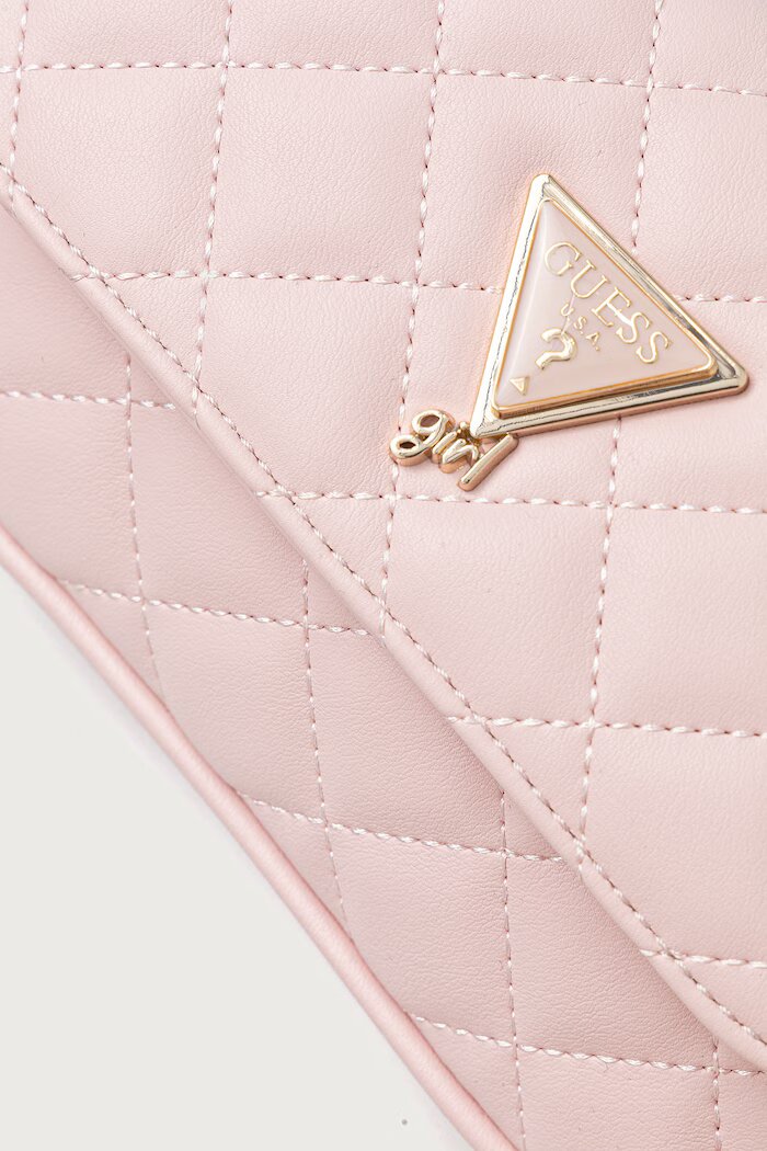 GUESS чанта crossbody за деца от имитация на кожа розова J5YZ17 WGT10
