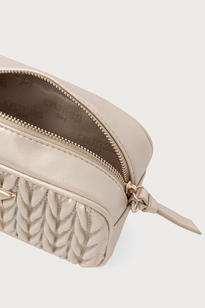 GUESS чанта crossbody за деца от имитация на кожа злато J6BZ25 W4035