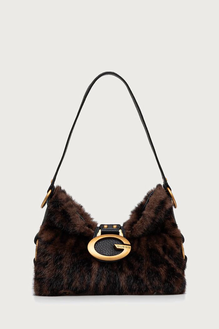 GUESS чанта дамска CAMDEN кафява HWLB93 08720