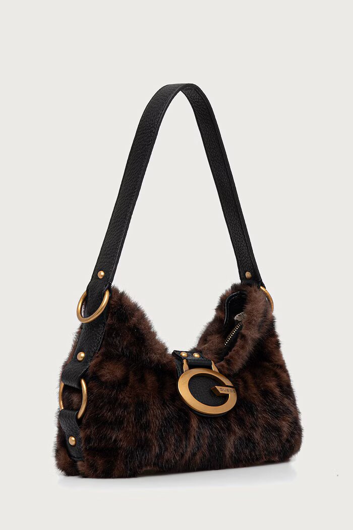 GUESS чанта дамска CAMDEN кафява HWLB93 08720