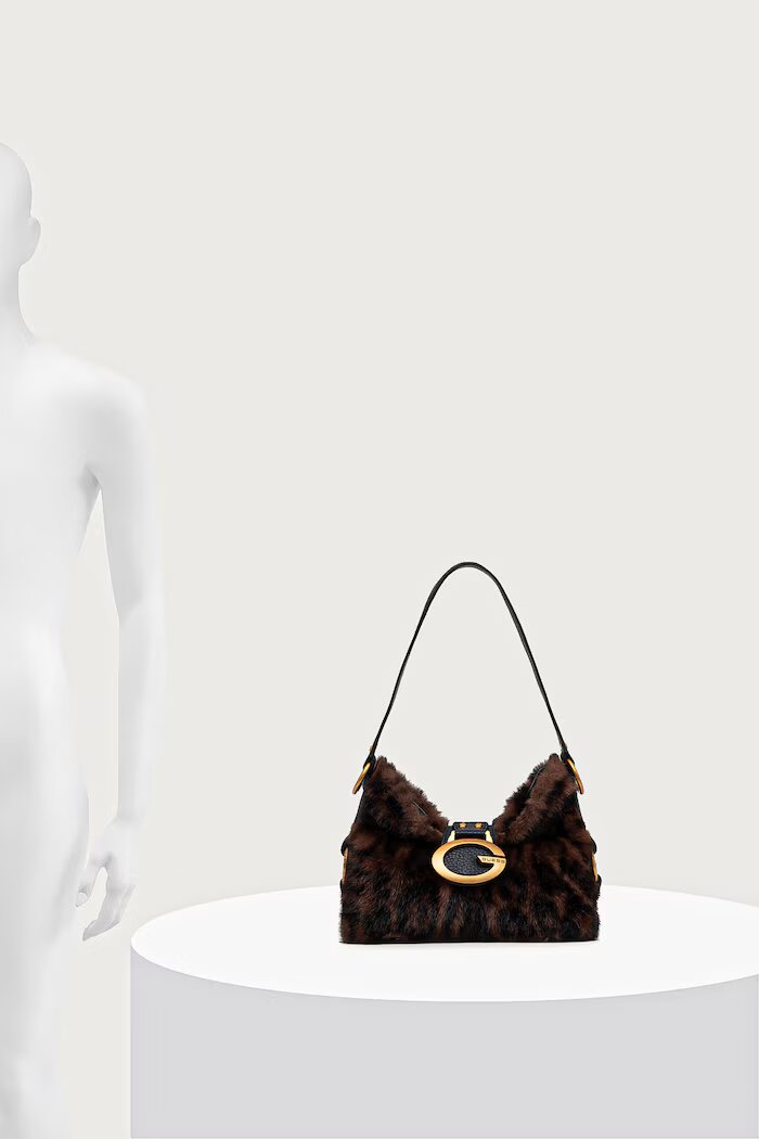 GUESS чанта дамска CAMDEN кафява HWLB93 08720