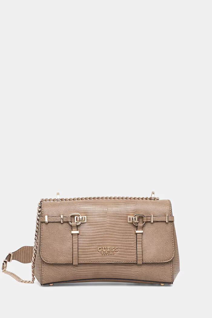 GUESS чанта дамска LEONA бежова HWKG97 21210