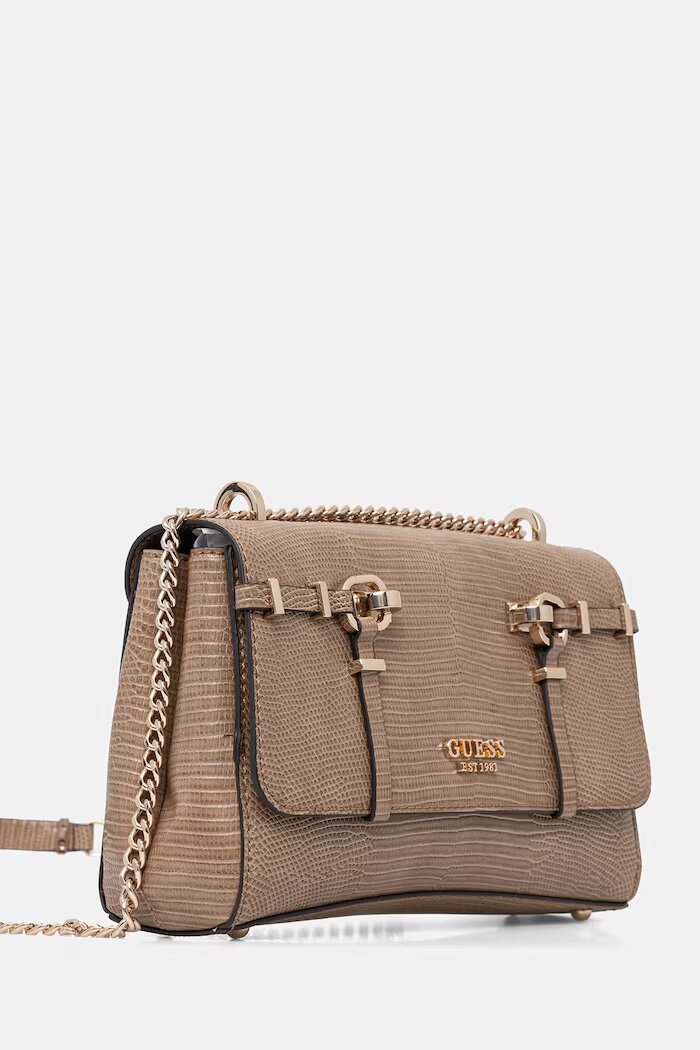 GUESS чанта дамска LEONA бежова HWKG97 21210