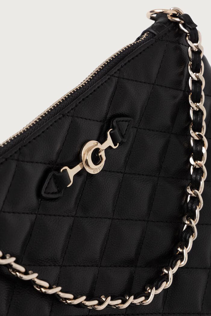 GUESS чанта дамска от имитация на кожа FRANCES черна PW7587 P6474