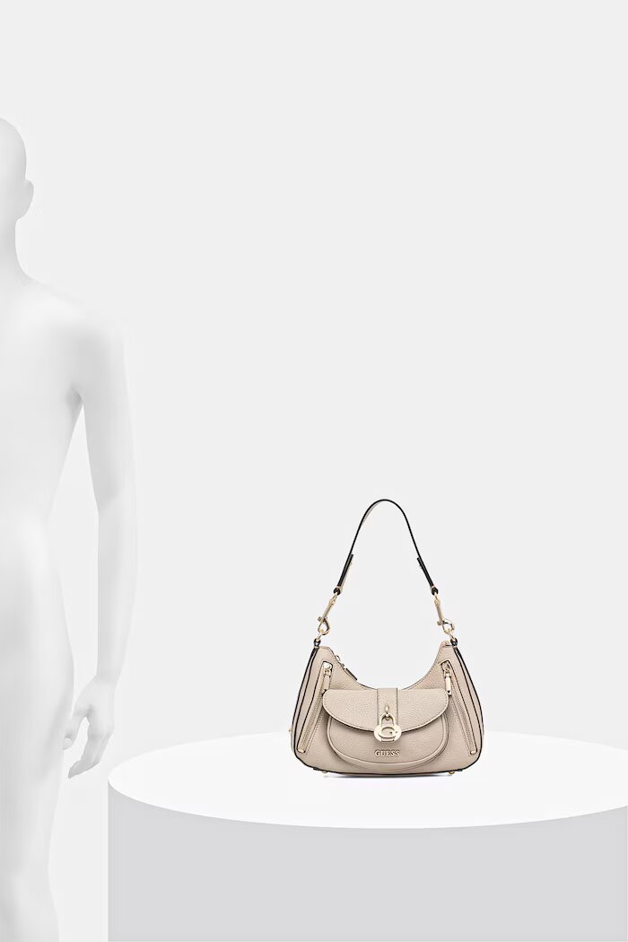 GUESS Чанта JESSA в бежово HWBG83 62180