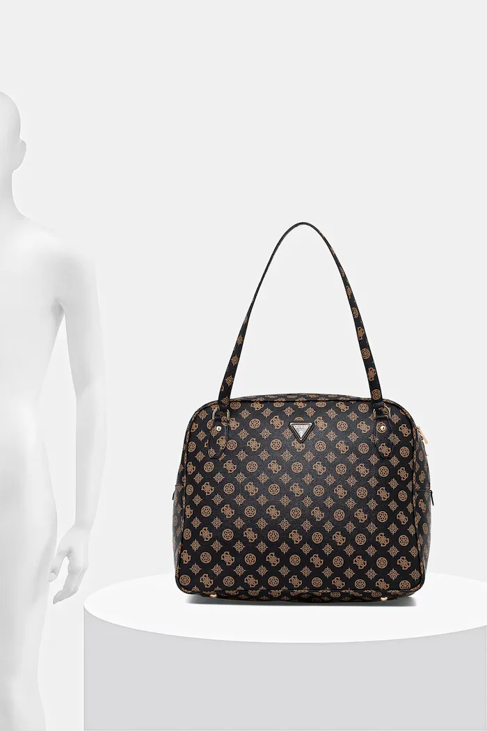 GUESS Чанта MILANO 56 x 35 x 23 cm в бежово TMPILO P5335