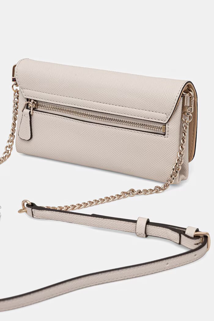 GUESS Чанта NOELLE в бежово HWZG96 72750
